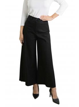 Pantalone palazzo con bottone  Options